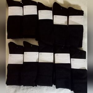 FOR @kwamias 10 PAIRS OF 3 PACK SOCKS